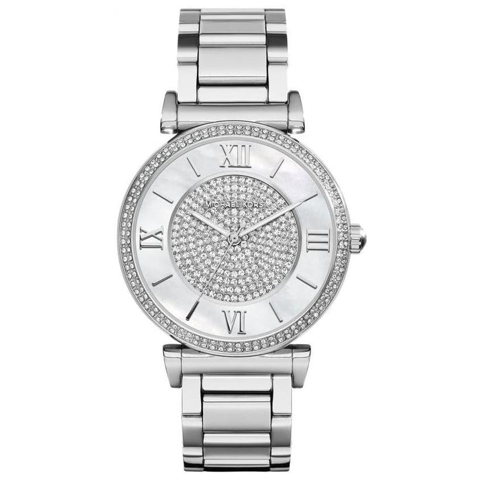 Michael Kors MK3355 Catlin Bracelet Silver Stainless Steel Ladies Watch