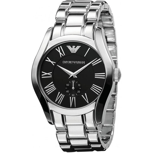 Analogue Watch - Emporio Armani AR0680 Men's Valente Steel Watch