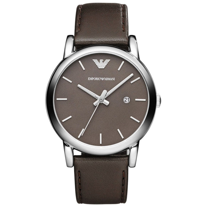 Analogue Watch - Emporio Armani AR1729 Men's Classic Brown Watch