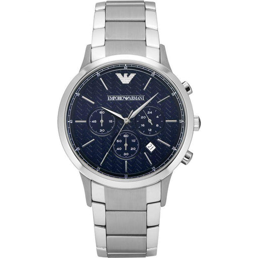 Analogue Watch - Emporio Armani AR2486 Men's Renato Blue Watch