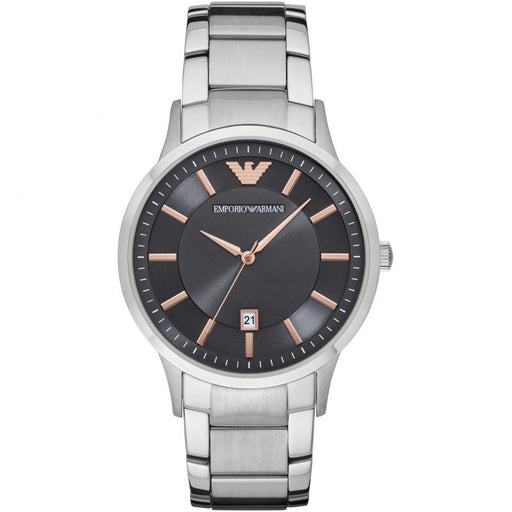 Analogue Watch - Emporio Armani AR2514 Men's Renato Grey Watch