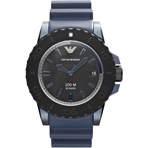 Analogue Watch - Emporio Armani AR6100 Men's Sportivo Blue Watch