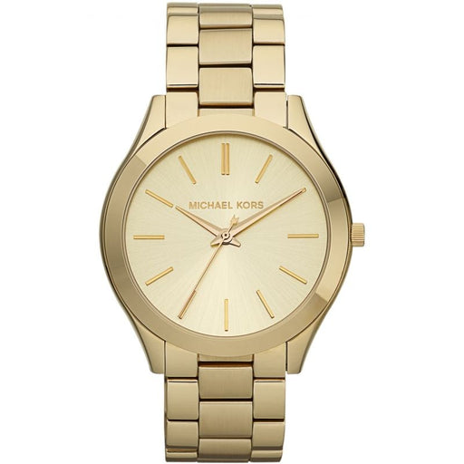 Analogue Watch - Michael Kors MK3179 Ladies Slim Runway Gold Watch