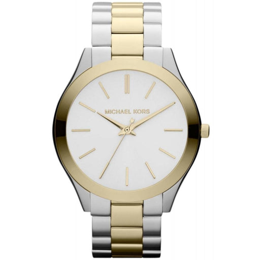 Analogue Watch - Michael Kors MK3198 Ladies Slim Runway Two Tone Watch