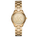 Analogue Watch - Michael Kors MK3477 Ladies Mini Slim Runway Yellow Gold Watch