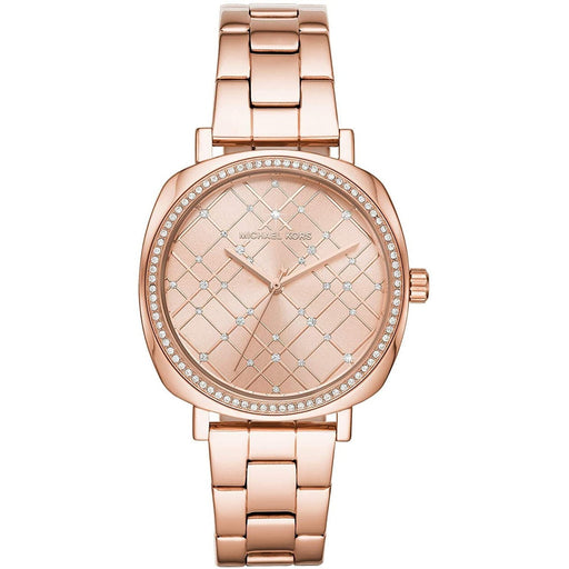 Analogue Watch - Michael Kors MK3990 Ladies Rose-Gold Nia Watch