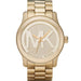 Analogue Watch - Michael Kors MK5473 Ladies Runway Yellow Gold Watch