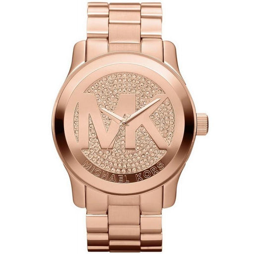 Analogue Watch - Michael Kors MK5661 Ladies Runway Rose Gold Watch