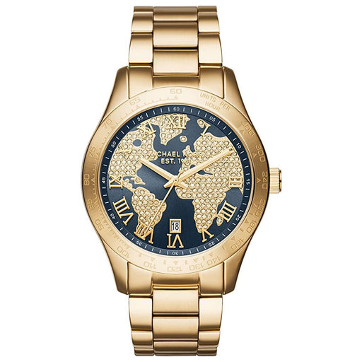 Analogue Watch - Michael Kors MK6243 Ladies Layton Pave Dial Watch