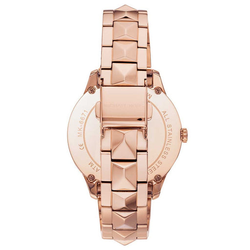 Analogue Watch - Michael Kors MK6671 Ladies Rose-Gold Runway Mercer