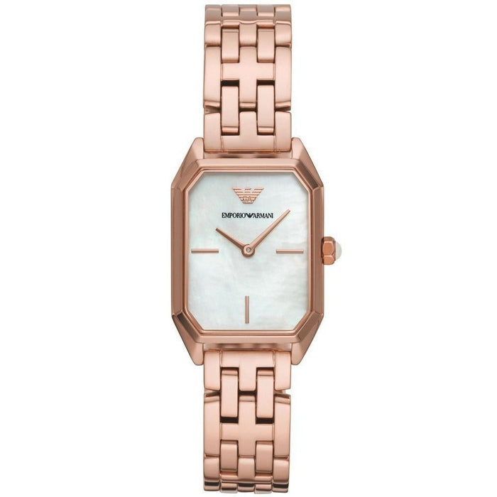 Emporio Armani AR11147 Gioia Rose Gold Stainless Steel Ladies Watch