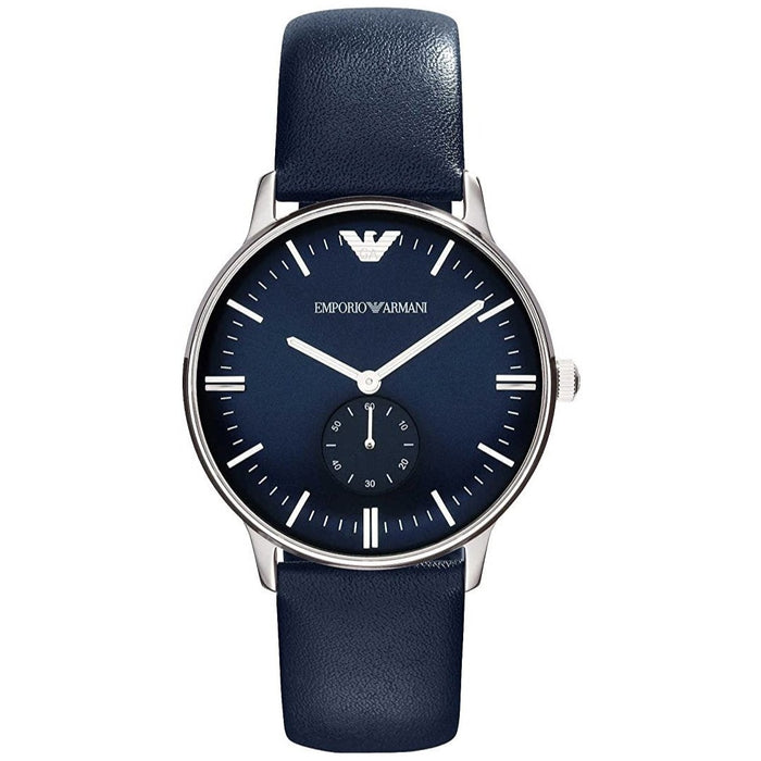 Emporio Armani AR1647 Blue Leather Men's Watch