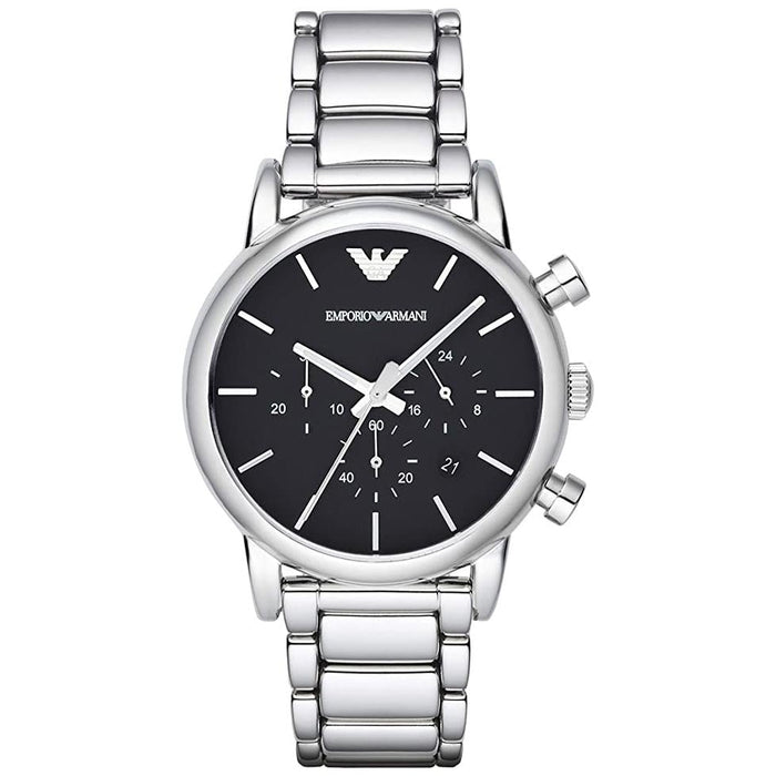 Emporio Armani AR1853 Silver Stainless Steel Chronograph Men's Watch