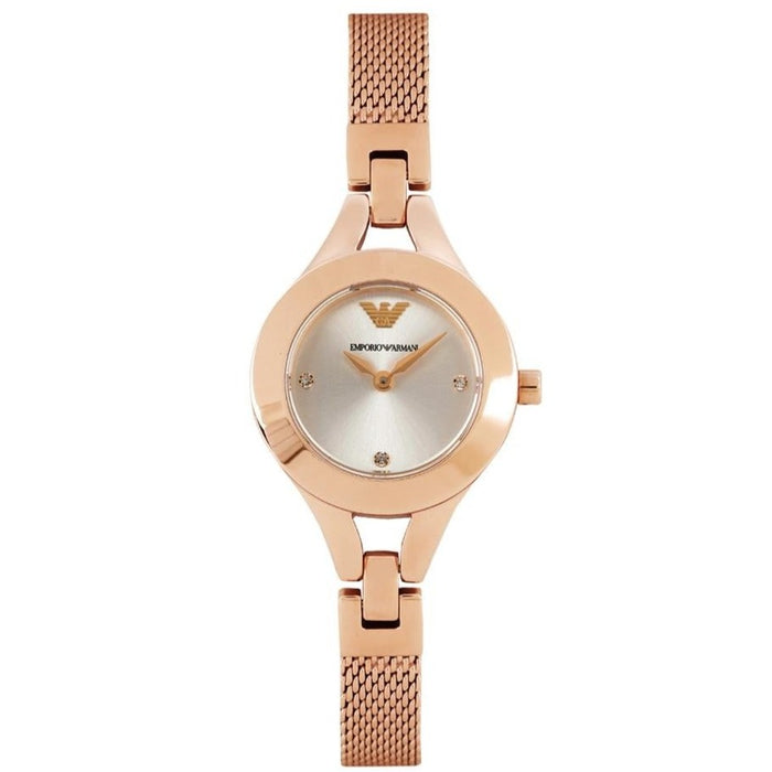 Emporio Armani AR7362 Rose Gold Stainless Steel Ladies Watch