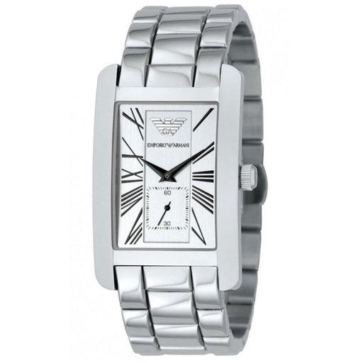 Automatic Watch - Emporio Armani AR0145 Men's Automatic Classic White Watch