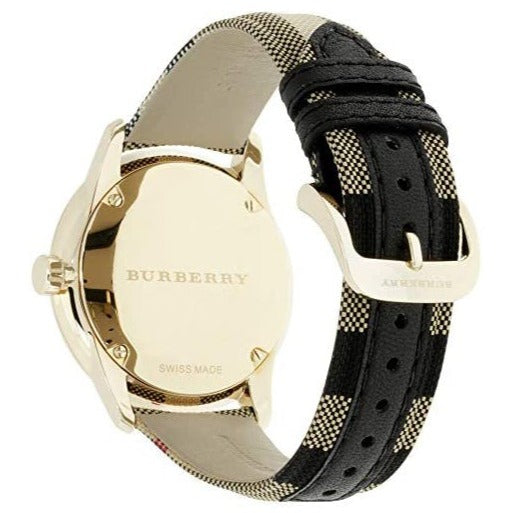 Burberry BU10001 Classic Horseferry Check Fabric Men's Watch