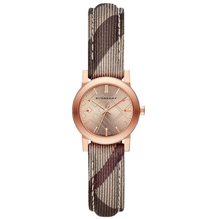 Burberry Ladies Watch The City Rose Gold BU9236 - Watches & Crystals