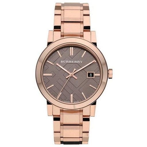 Burberry Ladies Watch The City Rose Gold PVD BU9005 - Watches & Crystals