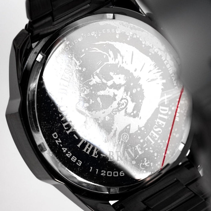 Chronograph Watch - Diesel DZ4283 Men's Chronograph Mega Chief Black PVD Watch