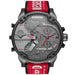 Chronograph Watch - Diesel DZ7423 Men's Chronograph Mr Daddy 2.0 Red Watch