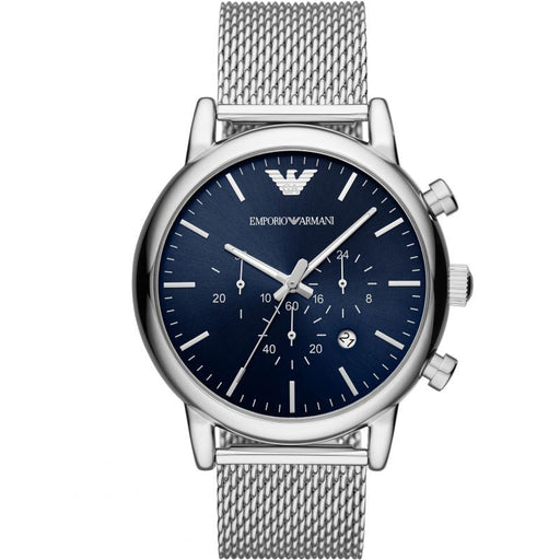 Chronograph Watch - Emporio Armani AR80038 Men's Luigi Chronograph Blue Watch