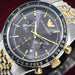 Chronograph Watch - Emporio Armani AR8030 Men's Tazio Chronograph Two Tone Watch