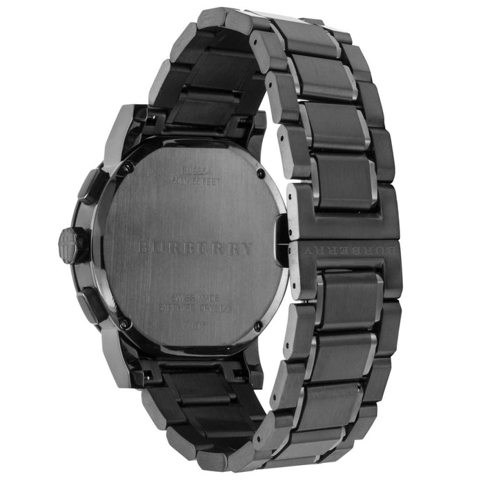 Burberry BU9354 The City Gray Stainless Steel Chronograph Men's Watch