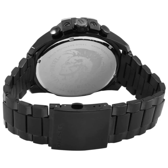 Diesel DZ4355 Mega Chief Black Ion Plated Chronograph Men's Watch