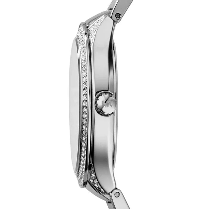 Michael Kors MK3311 Kerry Crystal Silver Stainless Steel Ladies Watch