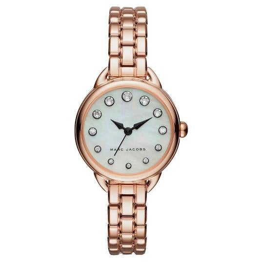 Marc Jacobs MJ3511 Betty Rose Gold Mother of Pearl Stainless Steel Ladies Watch