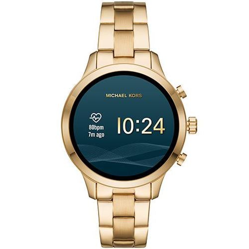 Smart Watch - Michael Kors Ladies Gold Access Runway Gold Tone Smartwatch